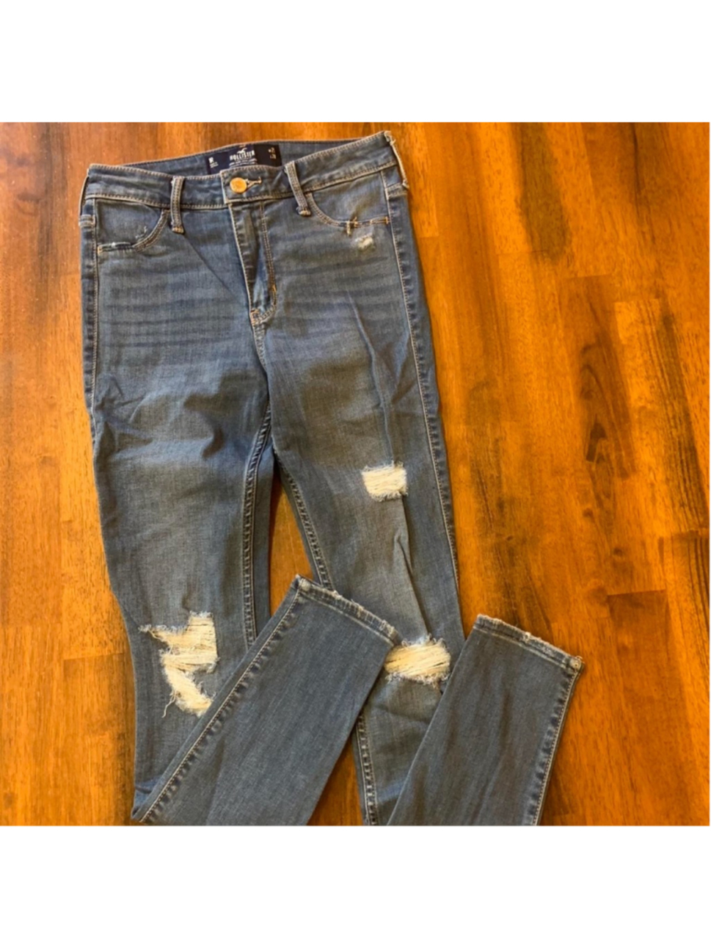 Hollister Jeans 1R Blue High Rise Legging